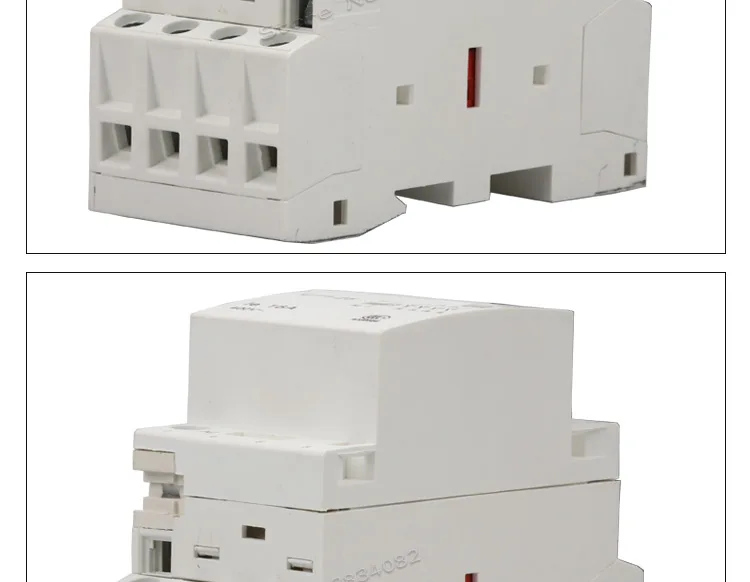 4P контактор переменного тока 25A бытовой контактор 220V 240V 400V~ 4NO 4NC 2NO2NC 50/60 Гц 35 мм din rail CT1-25 нового типа