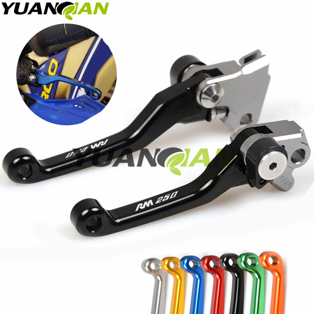 Для Suzuki RM 250 04 05 06 07 08 ЧПУ Рычаги сцепления тормоза мотоцикла|brake clutch levers|cnc brake