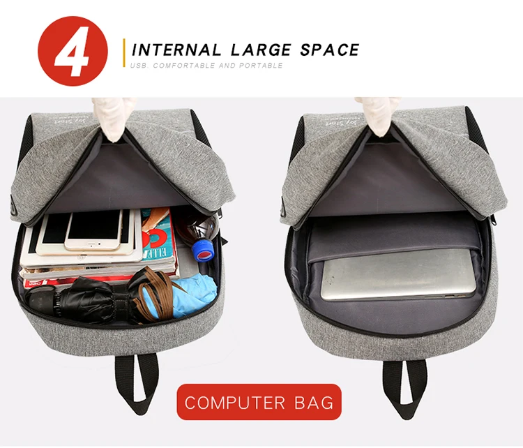 Большой Вместительный 6 видов цветов Унисекс Многофункциональный USB зарядное