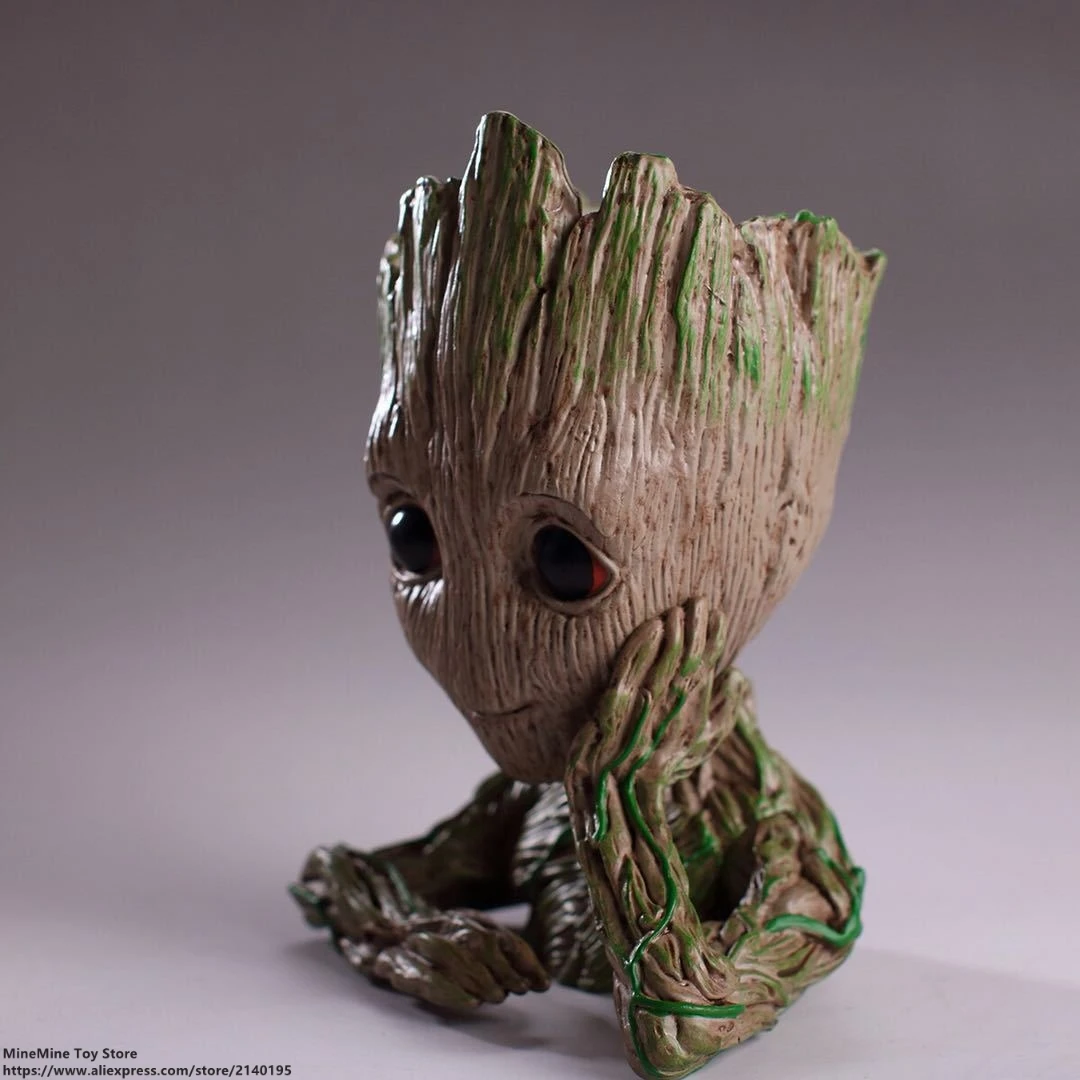 ZXZ Marvel Мстители 3 Groot дерево человек 15 см фигурку осанка коллекция украшений аниме