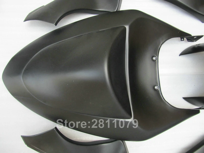 Набор обтекателей для мотоциклов Kawasaki Ninja ZX6R 05 06 матовый черный обтекатель 2005 2006