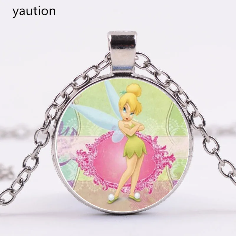 Ожерелье женское из стекла с изображением сказочного ангела 3 цвета|glass necklace|necklaces