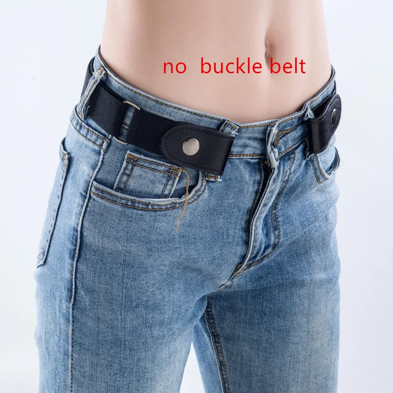 

2020314 new design unisex travel Prevent allergy Invisible without metal belt no need airport take off jeans belt