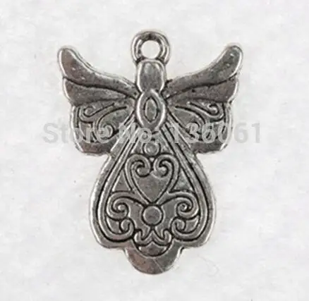 Винтажное изделие из серебра для девочек ангел голова королевы танцующая