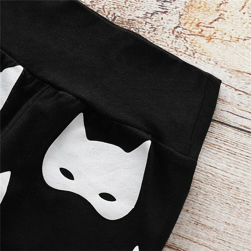Toddler Newborn Infant Baby Boy Clothes Set Summer Short Sleeve Letters Bodysuit Pants Batman Hat Outfits Costume Clothing 3PCs | Детская