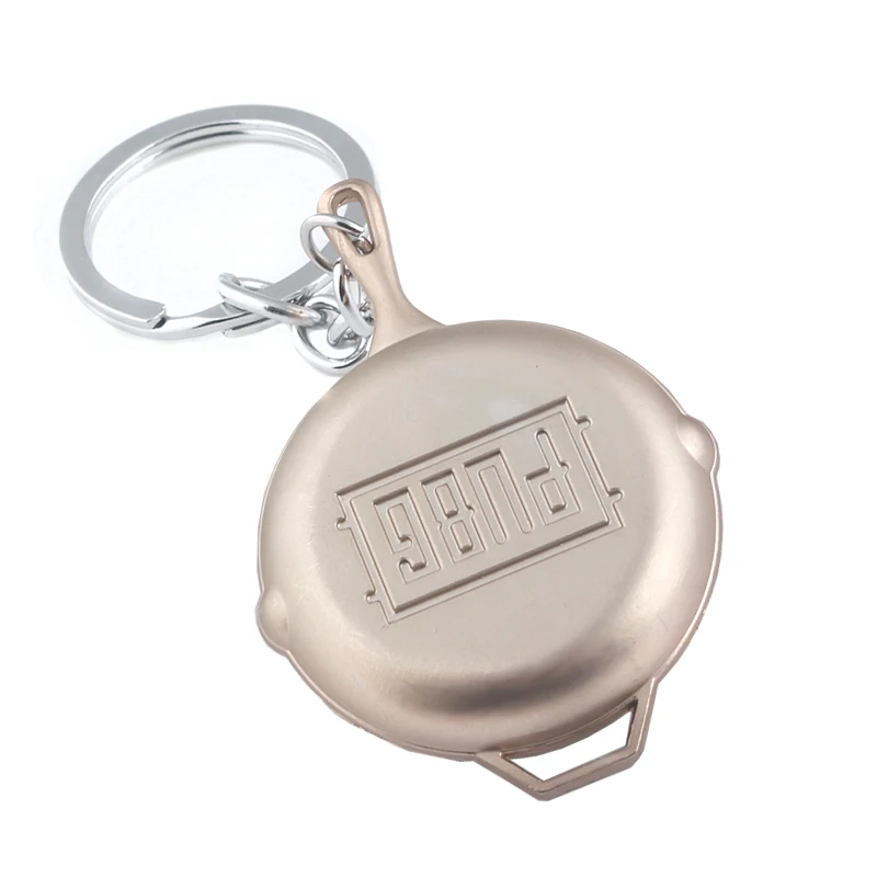 PUBG сковорода брелок Горячая игра Playerunknown's боя брелок|game keychain|keychain gamekeychain g |