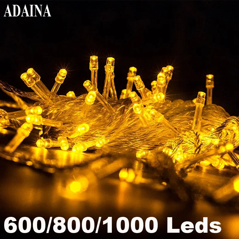 Уличная Водонепроницаемая светодиодная лампа 100 м 1000 светодиодов|light copper wire|copper