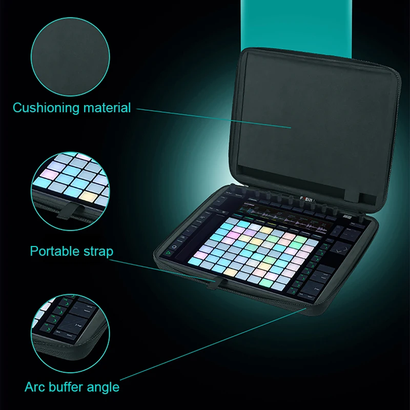 BUBM портативный дорожный защитный чехол для Ableton Push 2 контроллер дискового