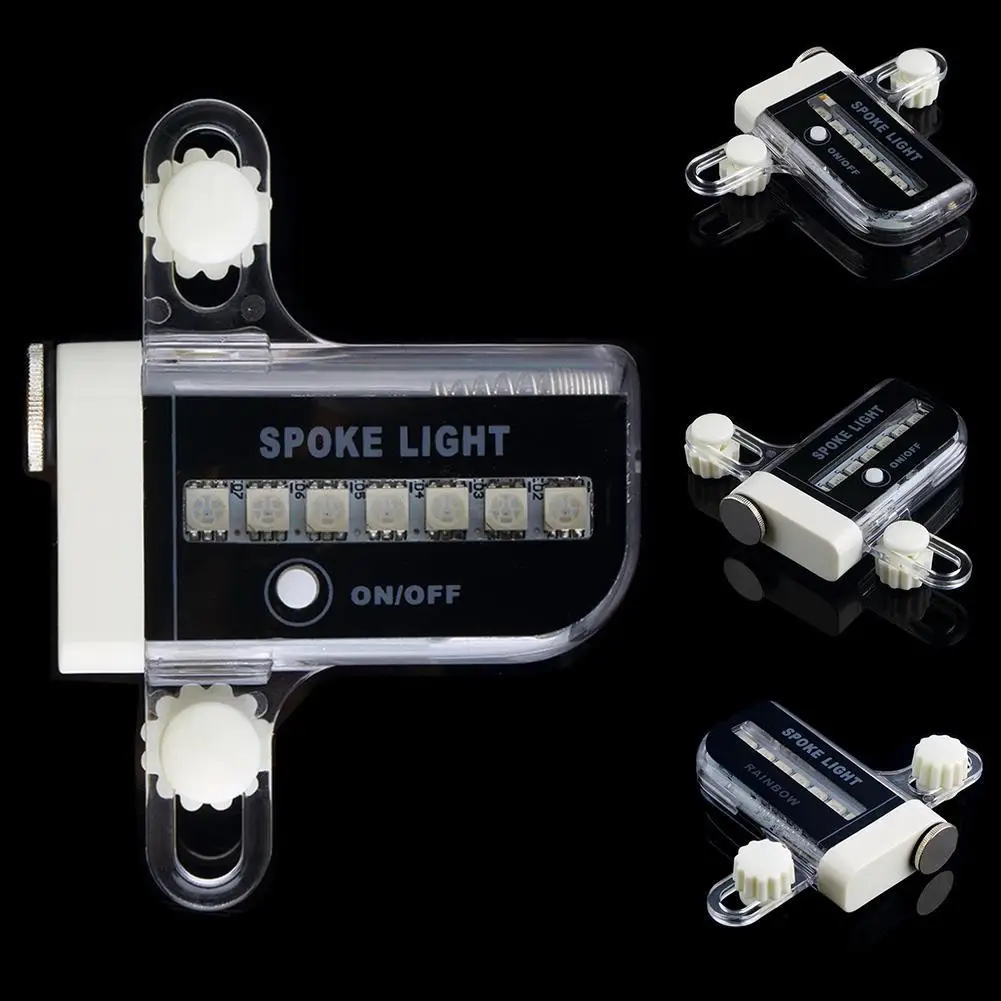 Новый велосипедный фонарь с двумя боками Gofuly 14 LED мотоцикл велосипед колесо