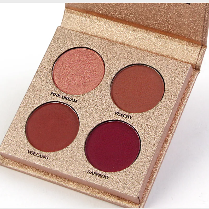 4 цвета desert rose eye shadow tray специальная Распродажа для девочек матовое стекло с