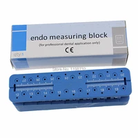 high quality dental equipment endo measuring block endodontic files holder ruler autoclavable dentist instrument ed 02