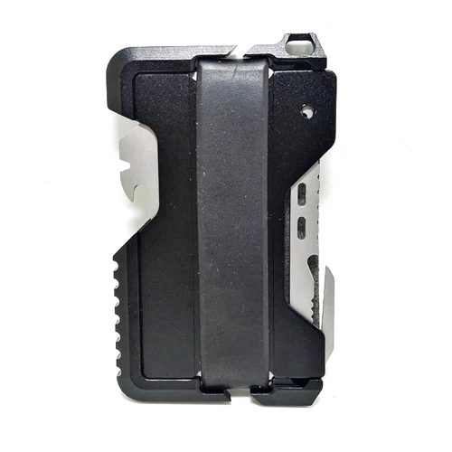 Style 3 black x1 EDC тактический кошелек для хранения банковских карт креативный многофункциональный металлический инструмент держатель для карт 3 костюма стиль на выбор - Цвет: Style 3 black x1