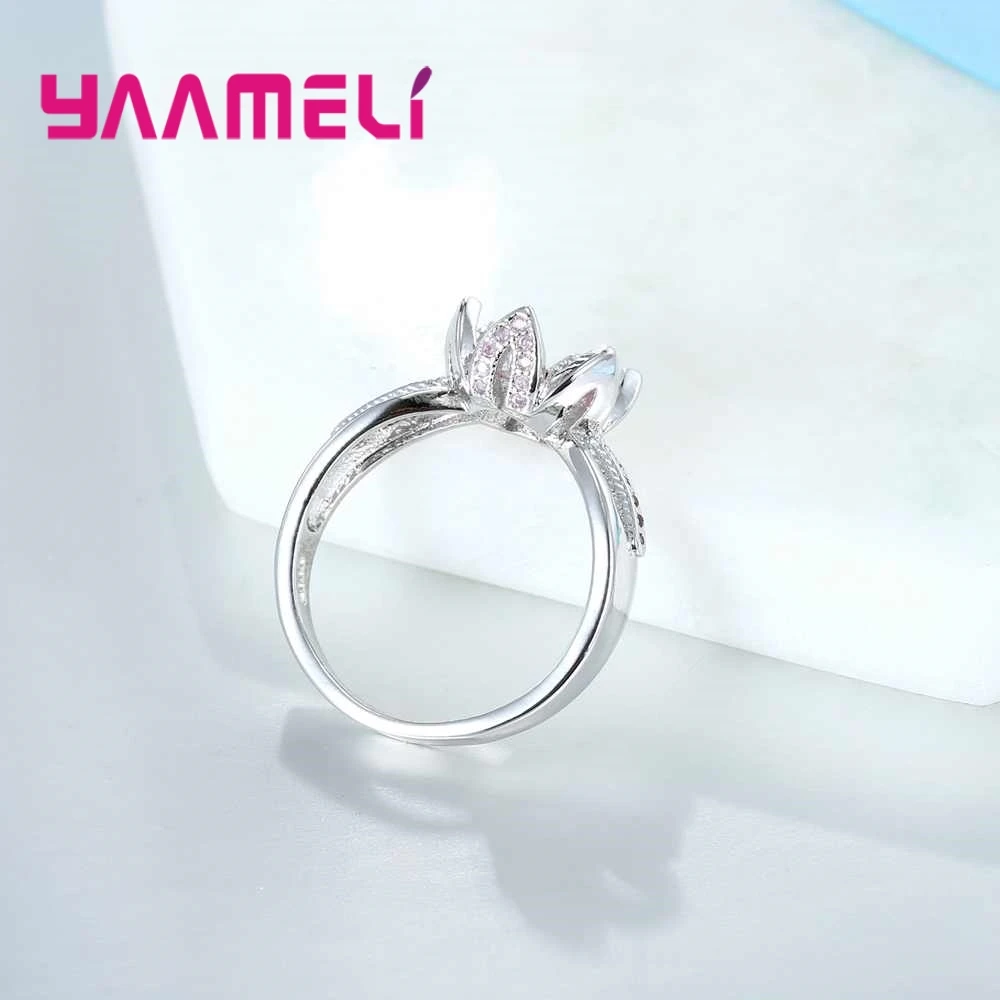 Кольцо из серебра 925 пробы с искусственным камнем|925 sterling silver|crystal stone ringstone ring |