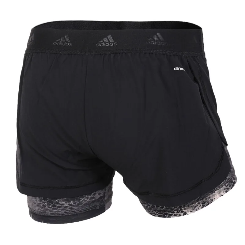Оригинальные короткие женские шорты Adidas 2в1 AOP спортивная одежда | Спорт и