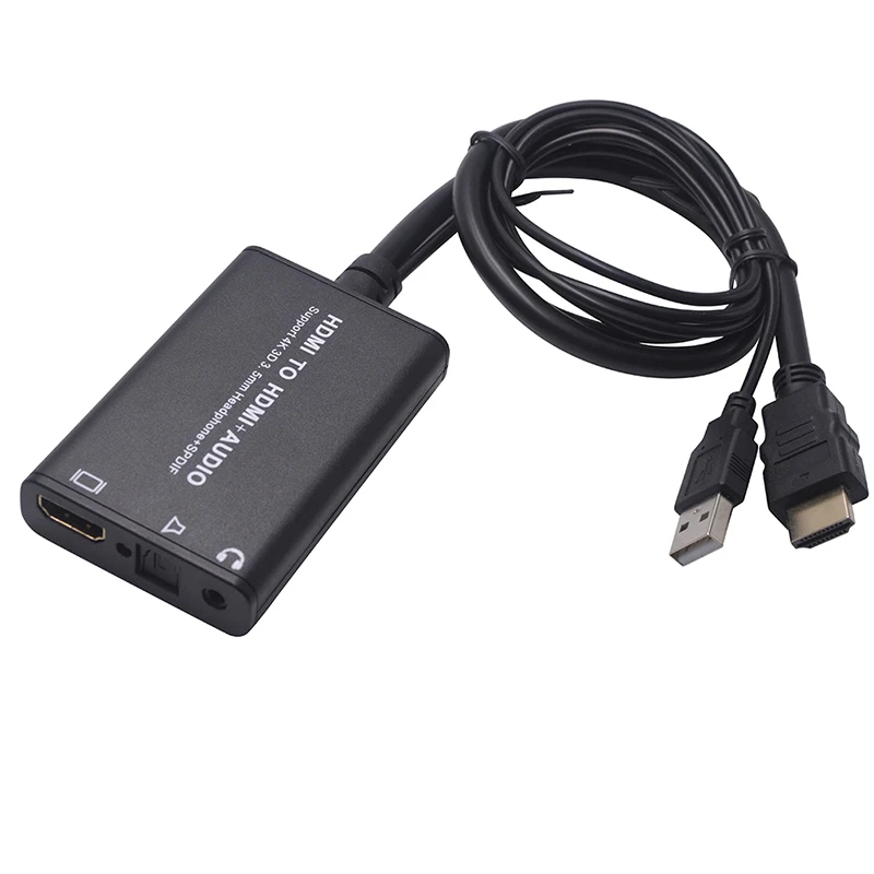 Высококачественный разветвитель kebidu 4K HDMI HD преобразователь в аудио экстрактор