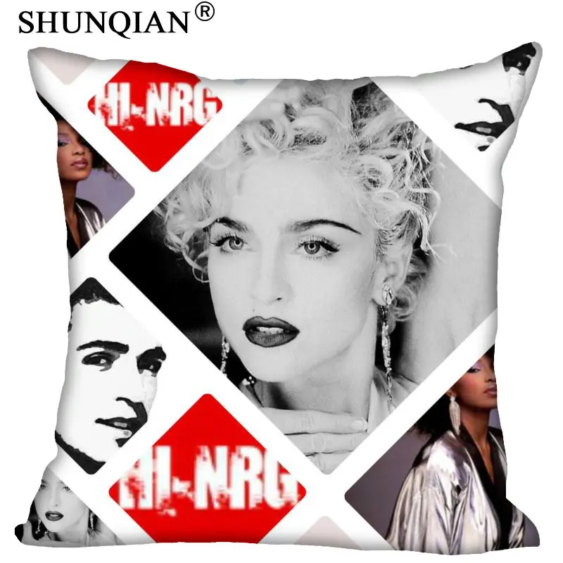 

Индивидуальная квадратная наволочка Madonna крутые мягкие Наволочка на молнии более Размеры (с двух сторон) "сделай сам" наволочка Прямая доста...