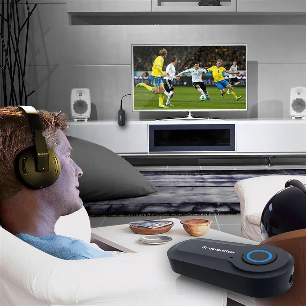 Беспроводной Bluetooth 3 5 мм стерео музыкальный аудио передатчик Отправитель адаптер