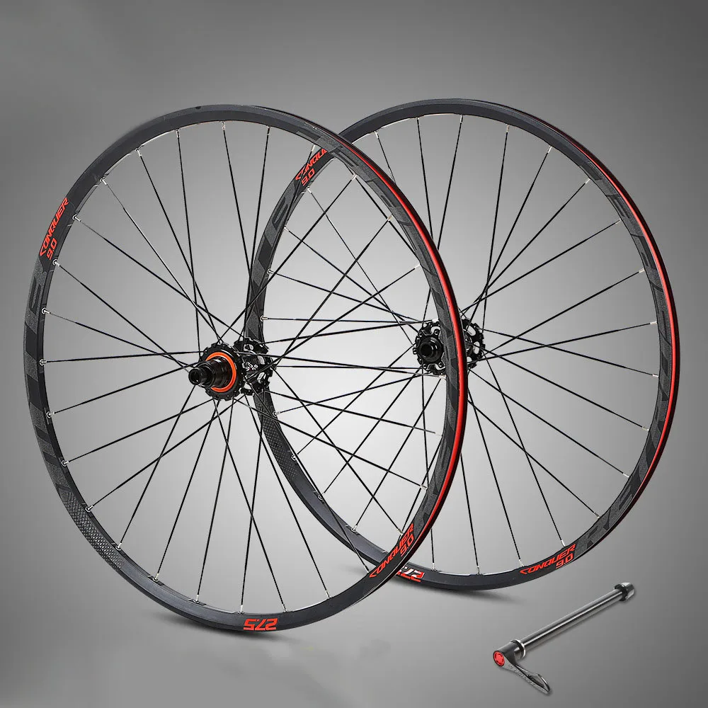 Горный велосипед 27 5 колеса MTB карбоновые freeheel дисковые тормоза 28 отверстий по оси