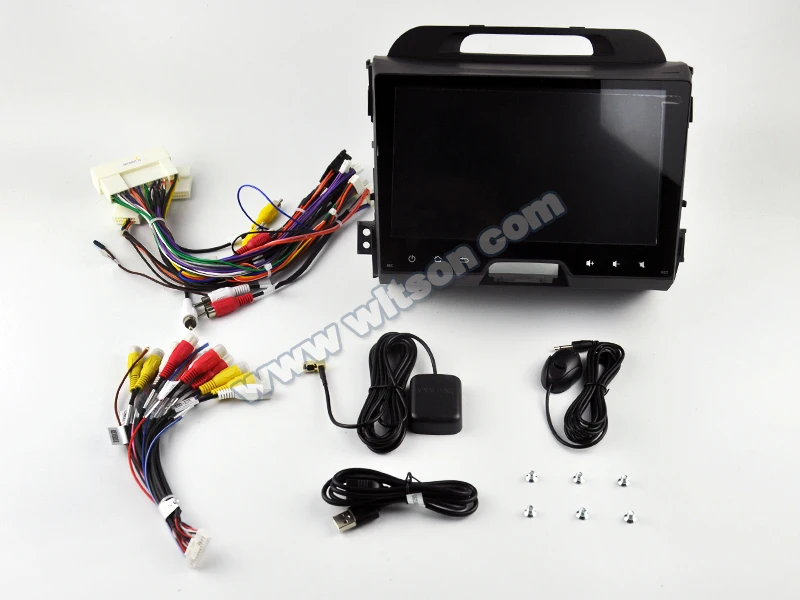 WITSON! Автомагнитола 2 Din мультимедийный проигрыватель на Android для KIA sportage 2010 2011 2012 2013