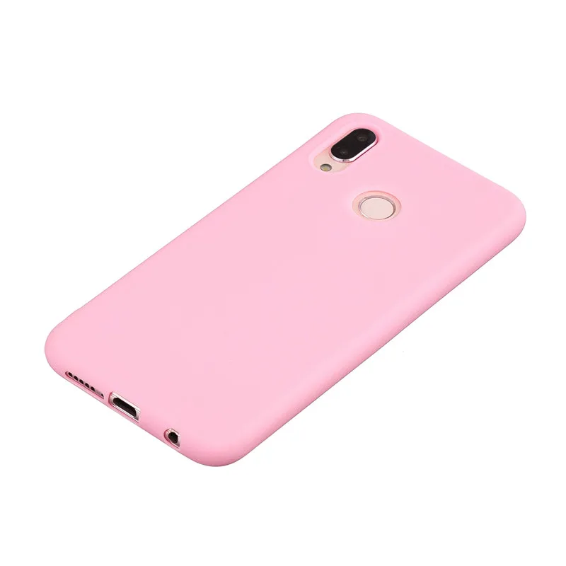 COOLY силиконовый чехол для Huawei P20 Lite чехлы P30 Pro P10 P9 P8 2017 карамельный цвет мягкий TPU |