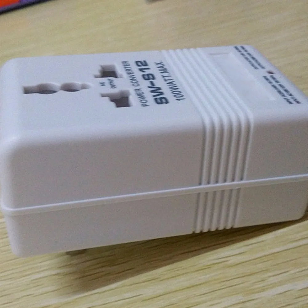 Электрические Мощность Convering устройство S12 110 V до 220 100 W шаг вверх и вниз двойной