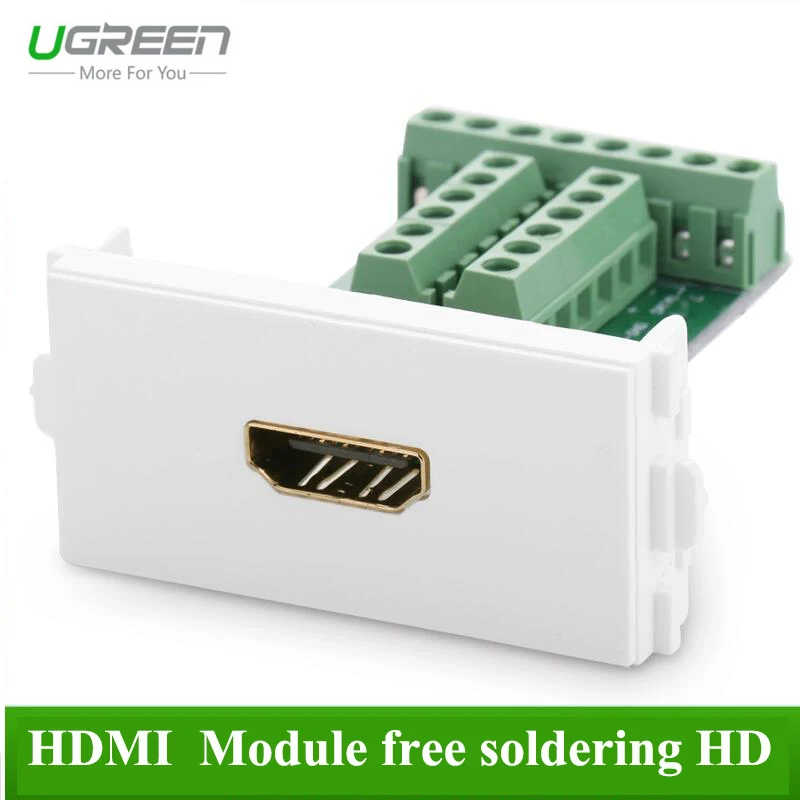 Ugreen Hdmi-compatible Line Card Module 3d Socket Welding Free Decoration Repair Manual 1.4 | Электроника