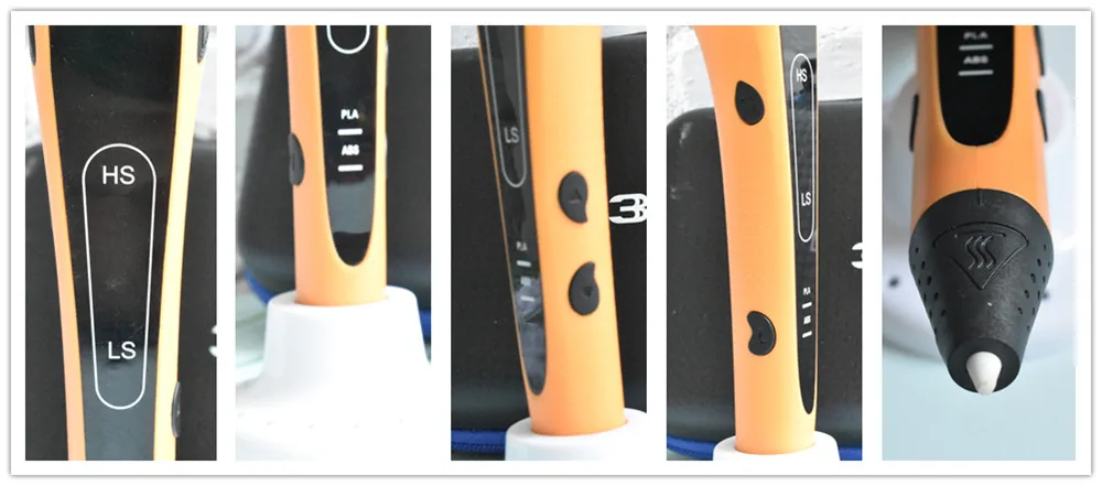 2019 RECALLION P64 3D ручка 5 V/2A зарядка через usb печать Ручка 0 75 мм ABS/PLA нити 3d Рисунок