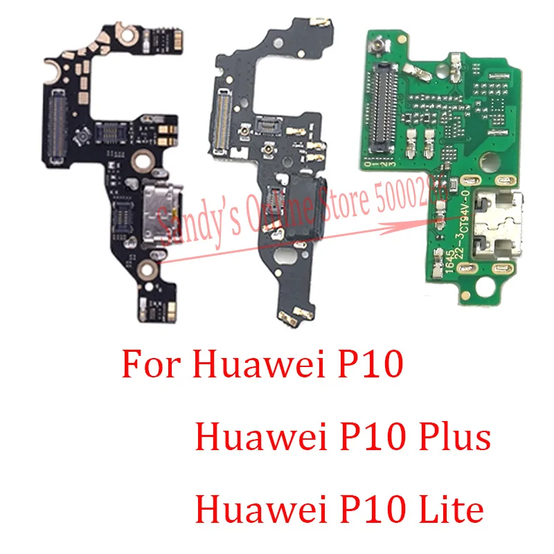 

New USB Charging Charge Port Dock Connector Board Flex Cable For Huawei P10 / P10+ Plus / P10 Lite Charger Board Flex Cable Part