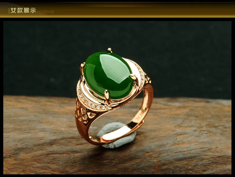 inlay and Tian Biyu egg rings lady men with retractable certificate models Silver for men's women/ | Украшения и аксессуары
