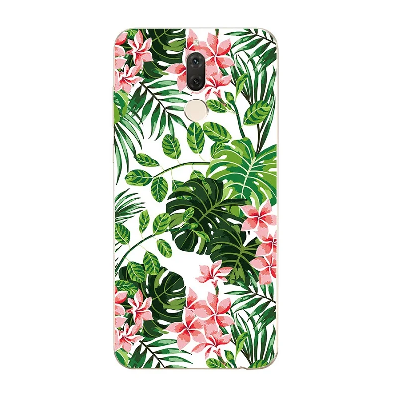 Silicone Case For Huawei Y3 Y5 2017 Y5ii P Smart Pattern Soft Flowers Cases P20 P10 P9 lite mini Mate 10 Marble |