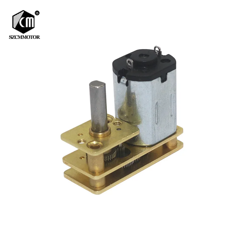 D-Type 3mm Output Shaft 6V Large Torque Micro Gear Motor For Smart Toy Robotices