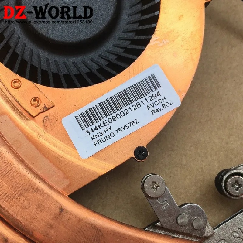 Для lenovo ThinkPad T520 T520i кулер ЦП с радиатором Вентилятор охлаждения 75Y5782 75Y5790