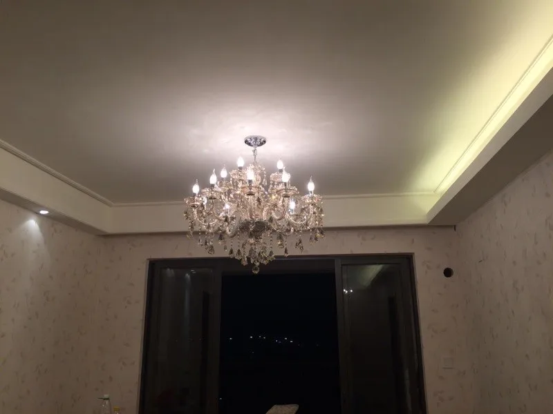 Современные хрустальные люстры лампы Подсветка салона LED подвесная люстра Спальня потолочные хрустальная люстра шампанское хрустальные люстры лампа люстры для кухни светильники для спальни столовая фары люстры
