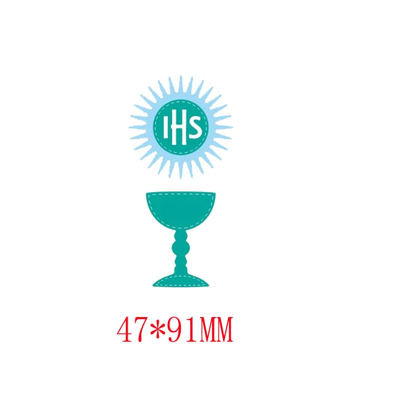 Sunshine IHS трофей трафарет для резки металла DIY Скрапбукинг тиснение украшения карты