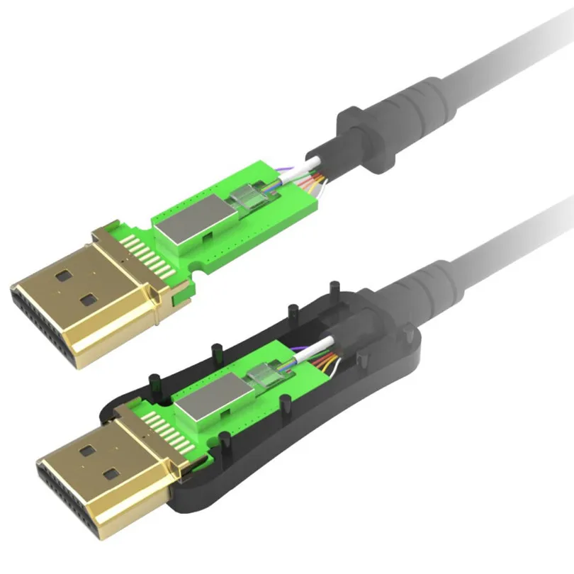 Кабель HDMI из оптического волокна 2 0 кабель UHD 4K * 2K @ 60Hz для HDTV Box проектор PS4 к