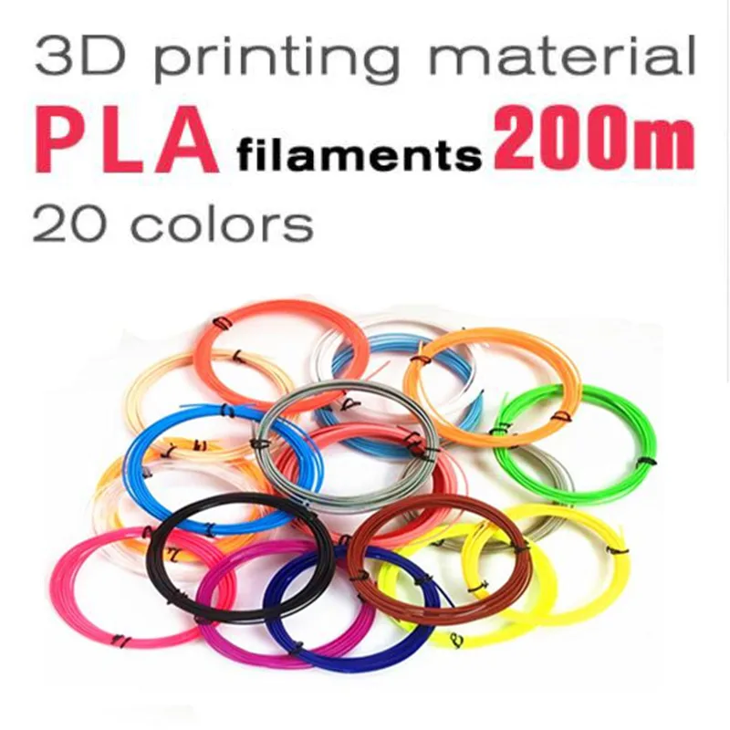 IGRARK 3d Ручка специальная abs нить PLA 1,75 мм PLA нить 3d Принтер ABS 3d Ручка PLA пластик 20 цветов 200 м ABS 1,75 без загрязнения
