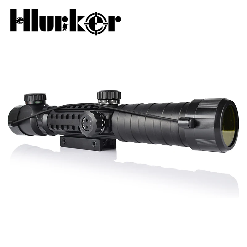 HLURKER 3-9x32 EG тактический прицел красный/зеленый точка с подсветкой снайперские Монокулярные прицелы 11 мм/20 мм для пневматического пистолета охоты
