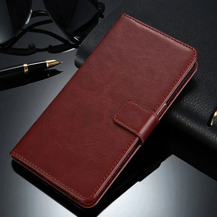 Brown Кожаный флип-чехол для zte nubia n1, кожаный чехол-кошелек, чехол для zte nubia N1, чехол для сотовых телефонов, задняя крышка, чехол - Цвет: Brown
