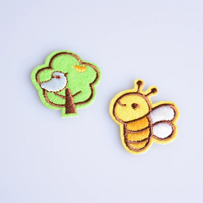 1 шт. маленький размер милый пчелиный домик нашивка на одежду наклейка для одежды