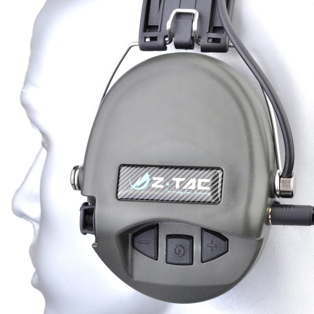 Z-tactical Softair гарнитура Airsoft Zsordin VER. IPSC Acessorios авиационная тактическая для стрельбы и