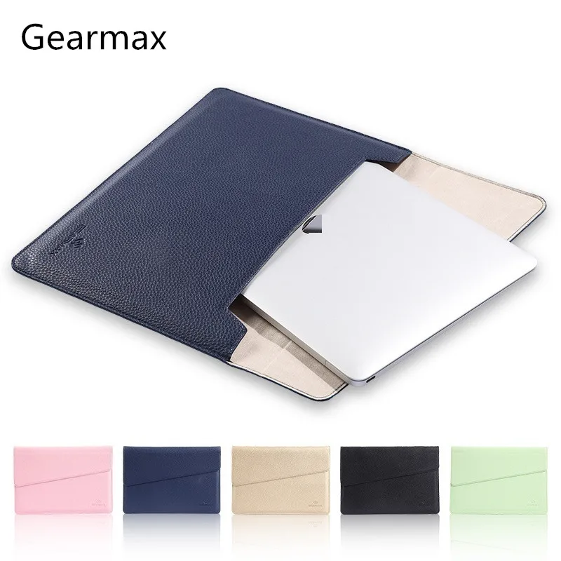 2019 новый бренд Gearmax чехол из искусственной кожи для MacBook Air 11 &quot AIR 13&quot Pro retina 12 13