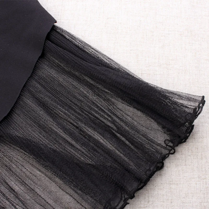 Новинка летняя Корейская Однотонная юбка с хвостом для маленьких девочек