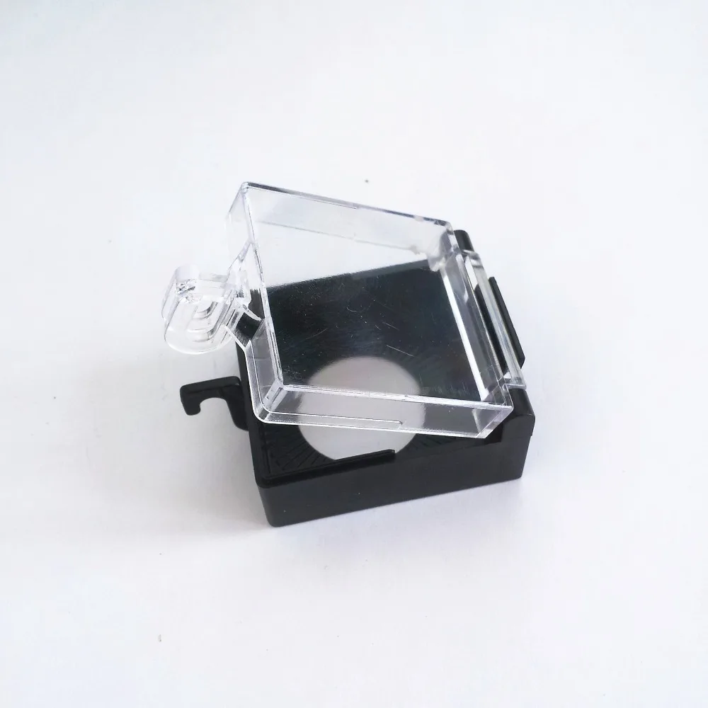 Пластиковые аварийные кнопочные переключатели черный или красный прозрачный