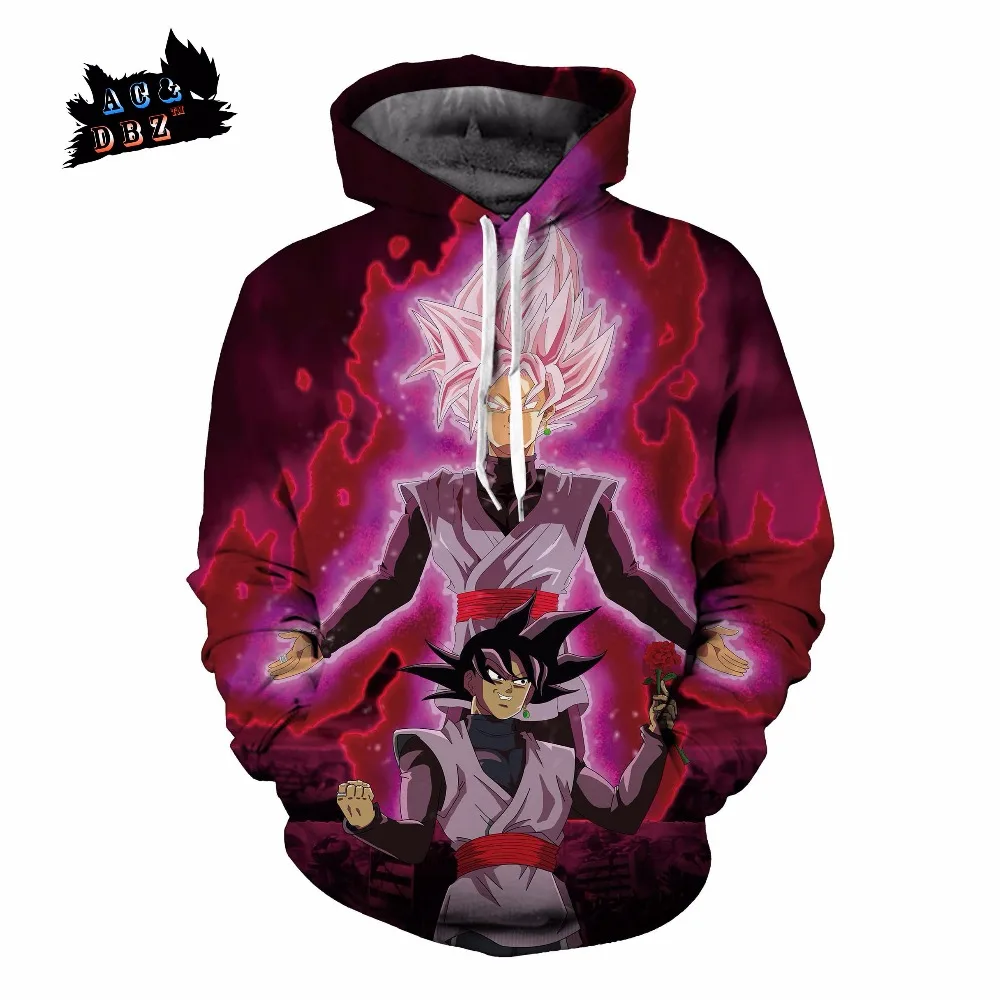 AC &amp DBZ хит продаж брендовая новая мужская одежда женская модная тонкая Толстовка