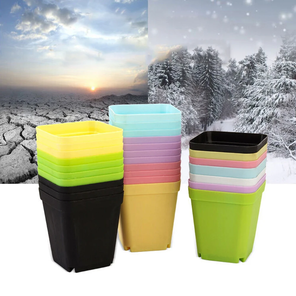 20 шт./компл. плотные цветочные горшки горшок для растений мешочек рассады