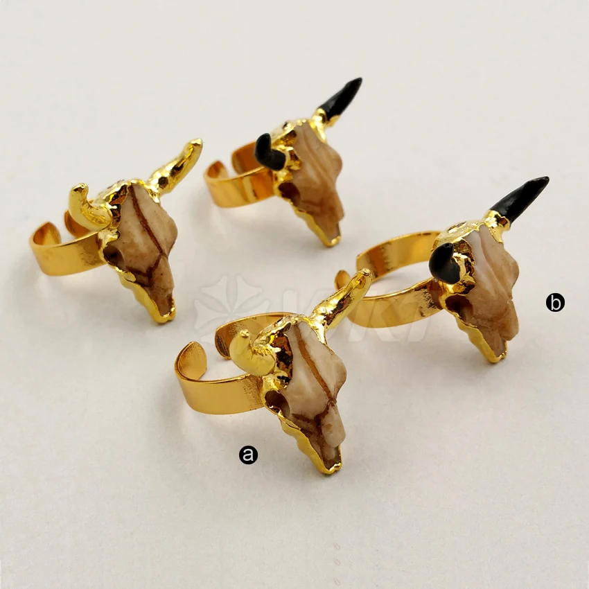 WT R285 оптовая продажа 10 шт./лот модные ювелирные изделия романы в форме головы