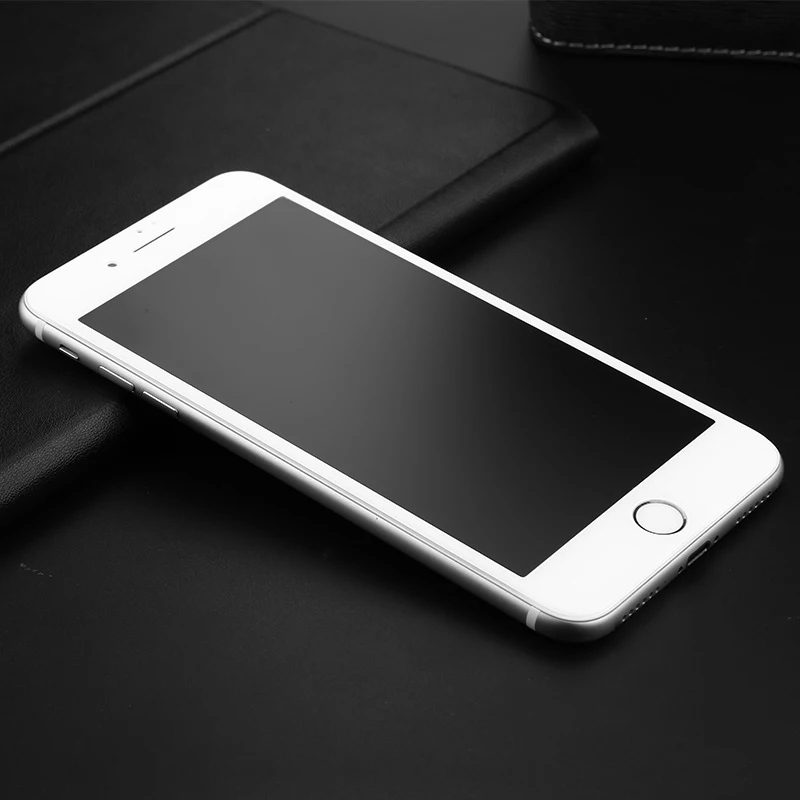 Закаленное стекло для iPhone 7/7 Plus, защита экрана,, Benks, 3D, матовая, мягкая, с краями, не оставляет отпечатков пальцев, анти-синий светильник, пленка