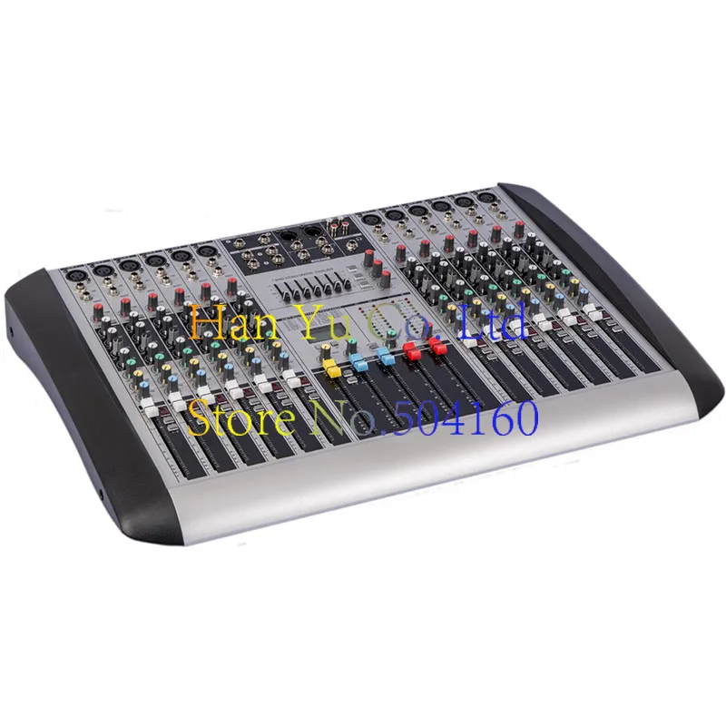 HX1202 Новый профессиональный аудио диджейский миксер 12 канальный микшерный пульт