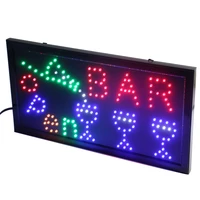 chenxi led advertising bar open busines display bright animated 10x19 inch indoor led bar beer pub business moving signs