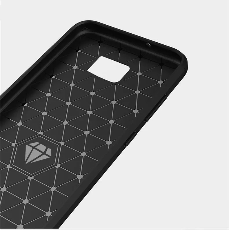 Для ASUS Zenfone V V520KL Матовый ТПУ случае углеродного волокна чехол для задняя крышка